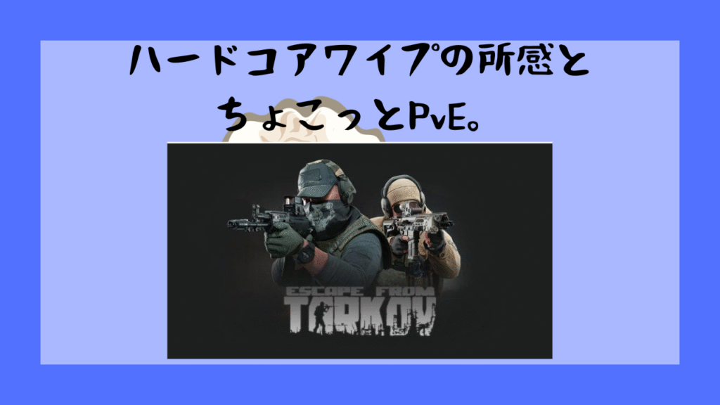 タルコフハードコアワイプが来たので。