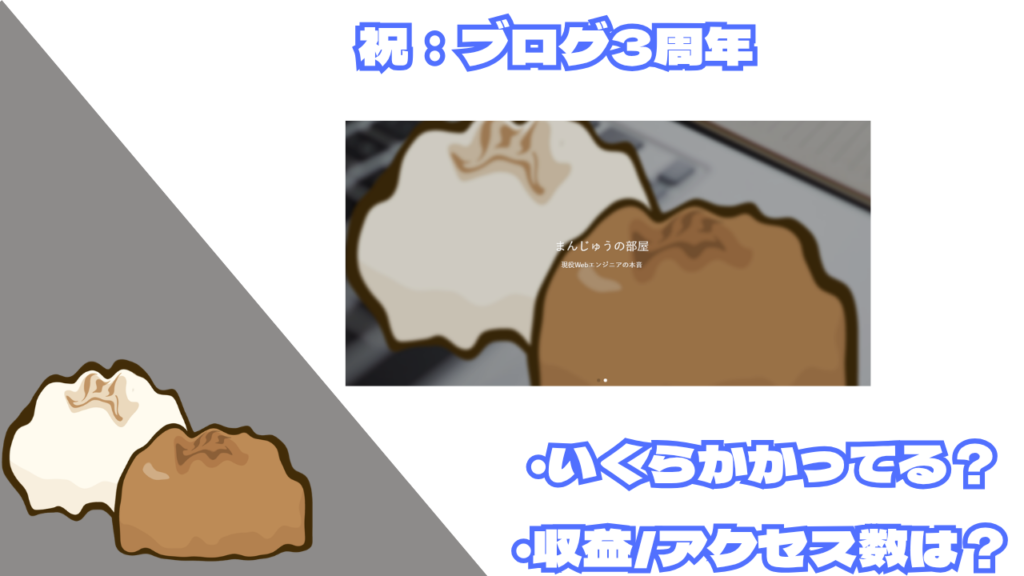 ブログ3周年